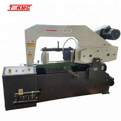 hydraulic clamping metal cutting hack saw machine HS 7140